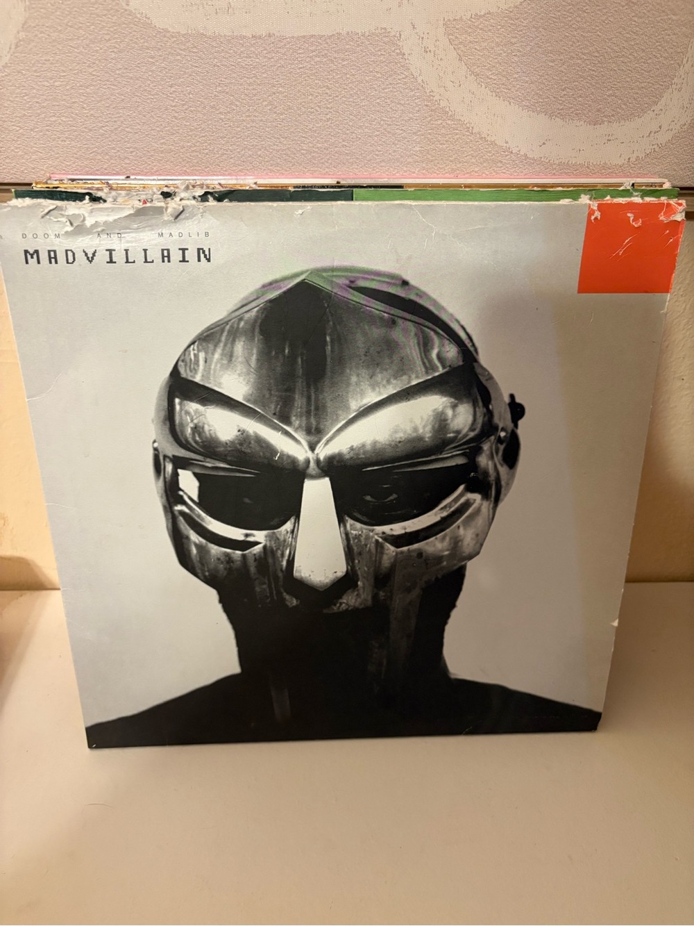 Madvillain Vintage record with Silver Mask Artwork